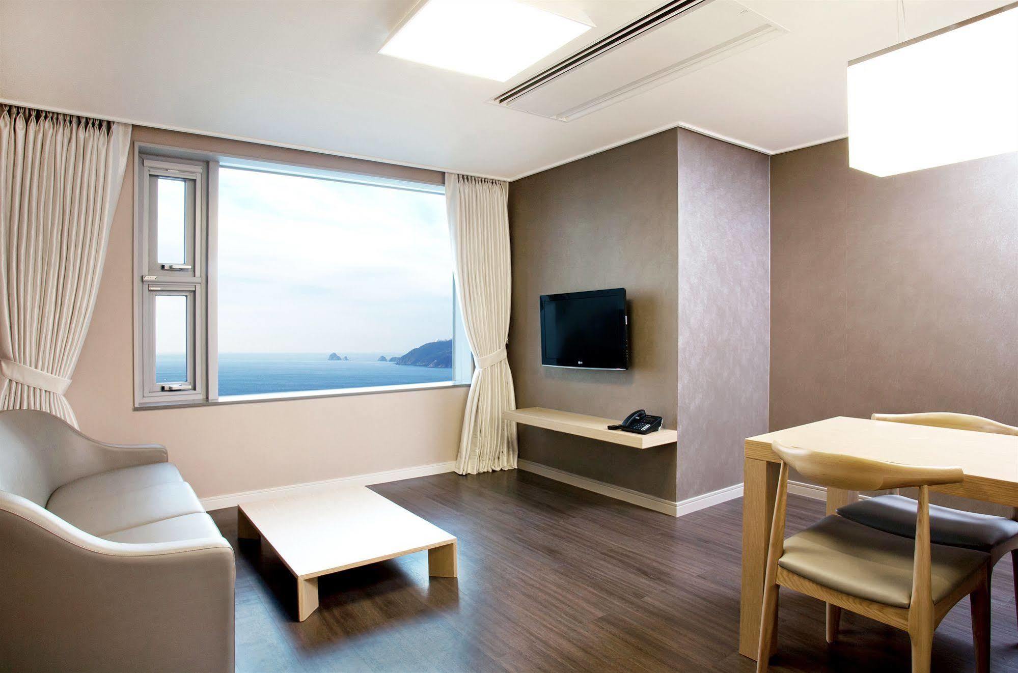 Hanwha Resort Haeundae Busan Exterior foto